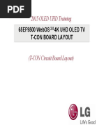 OLED65EF9500 WebOS 2.0 4K UHD OLED TV T-CON BOARD LAYOUT