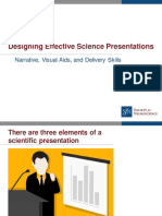 Designing Effective Scientific Presentations