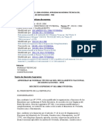 Decreto Supremo #011-2006-Vivienda Aprueban 66 Normas Técnicas Del Reglamento Nacional de Edificaciones - Rne