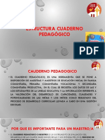 Estructura Cuaderno Pedagógico