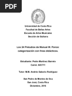 Manuel Ponce PDF de La Tesis de Los 25 Preludios