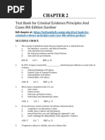 Test Bank For Criminal Evidence Principles and Cases 8th Edition Gardner