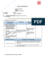 Sesion Aprendizaje - C Yt - Sistemas