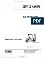 Clark SM 794 Service Manual