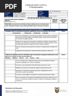 Evaluación Diagnóstica 2023-2024 Unidad e 17 de Septiembre Lenguaje