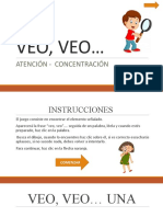 Veo, Veo Atención - Concentración