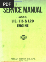 Service Manual Datsun l13 l16 l20