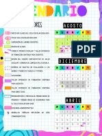 CALENDARIO DE PARED 2023-2024 LaMissCrafter