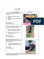 Ejercicios Fortalecimiento para Espondilolistesis