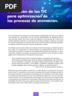 Informe TIC para Mejora de Los Process en La Animación