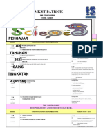 RPT Sains Ting 4 KSSM