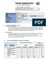 Programación Anual Primero 2023