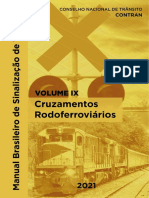 Manual Brasileiro de Sinalização de Trânsito - Vol - IX - Cruzamentos Rodoferroviários