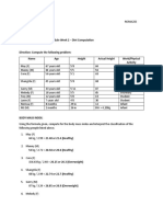 DIA-Lab Week 2-Diet Computation