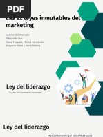 22 Leyes Inmutables Del Marketing