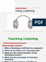 Teaching Listening