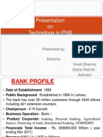 Presentation On Technology in PNB