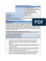 Clinical Microbiology and Epidemiology