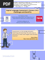 Ferit Kilickaya Language Assessment Literacy