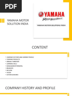 Yamaha Motor Solutions India