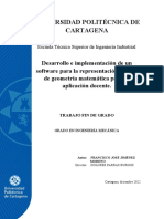 Desarrollo e Implementación de Un Software para La Representación Gráfica de Geometría Matemática para Su Aplicación Docente