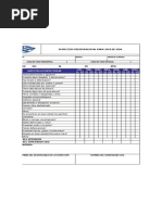 Preoperacional para Linea de Vida