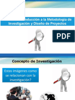 Unidad 1: Introducción A La Metodología de Investigación y Diseño de Proyectos