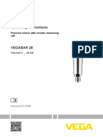 en Operating Instructions VEGABAR 28 Two Wire 4 20 MA