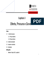 Capitulo 3. Oferta, Procura e Governo