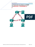 7.2.3.6 Lab - Troubleshooting Basic EIGRP For IPv4 and IPv6