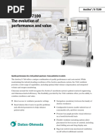 Datex Ohmeda Aestiva 5 7100 Ge Brochure