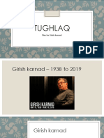 Tughlaq: Play by Girish Karnad