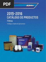 CatalogodeFiltros2015 2016