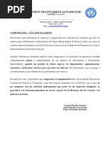 La UTA Lanzó Un Paro de Colectivos en Todo El País para Este Viernes