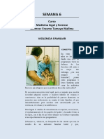 SEMANA 6 Medicina Legal y Forense VIOLENCIA FAMILIAR - Maltrato Infantil Alumno Erasmo Tamayo Mallma