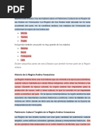 Cultura, Tradición y Folklore Local (Región de Los Andes)