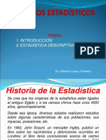 ESTADiSTICA DESCRIPTIVA