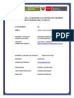 PROYECTO LEjÍA A PARTIR DE CENIZAS EN TIEMPOS DE PANDEMIA DEL COVID-19