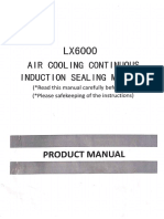 LX 6000 Continues Induction Sealer