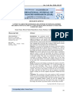 A Study To Assess The Knowledge and Attitude of Postnatal Mother Regarding Postnatal Diet in A View of Developing Booklet at Selected Community Area