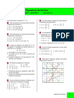 Droite S Exercice S