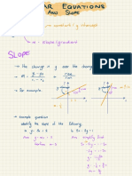 Slope Notes