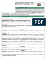 5º SD Do 2º Trimestre 4º Ano 24-07 A 04-08