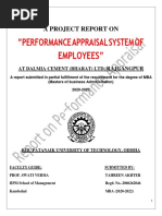 Project On Performance Appraisal