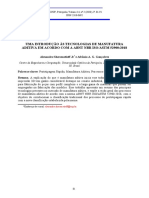 Uma Introdução Às Tecnologias de Manufatura Aditiva em Acordo Com A Abnt NBR Iso/Astm 52900:2018