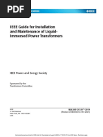 IEEE Guide For Installation and Maintenance of Liquid-Immersed Power Transformers