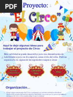 Proyecto. El Circo.