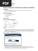 8.3.1.3 Lab - Install A Printer in Windowsssss