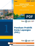 Sosialisasi Panduan PKL Magang TA Dan Skripsi 2023