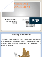 Inventory Management